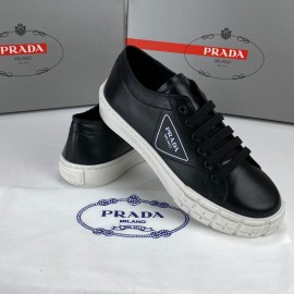 Prada Wheel Gabardine sneakers black