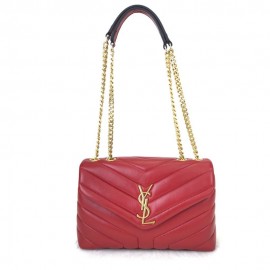 Yves Saint Laurent Loulou Small Red