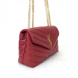 Yves Saint Laurent Loulou Small Red