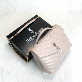 Yves Saint Laurent (ysl) Cream Loulou Large Gold