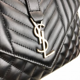 Yves Saint Laurent (ysl) Medium College Bag Gold Special