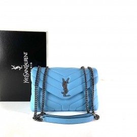 Yves Saint Laurent Loulou Small Silver