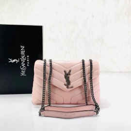 Yves Saint Laurent Loulou Small Silver