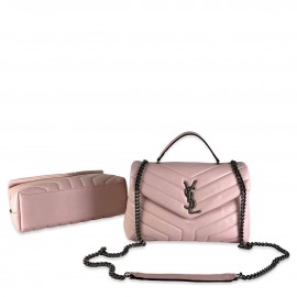 Yves Saint Laurent Loulou Small Silver