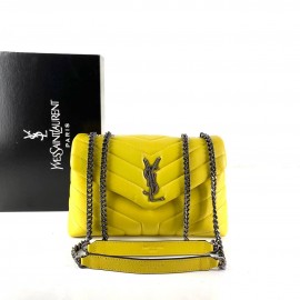 Yves Saint Laurent Loulou Small Silver