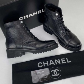 Chanel Grained Calfskin Black